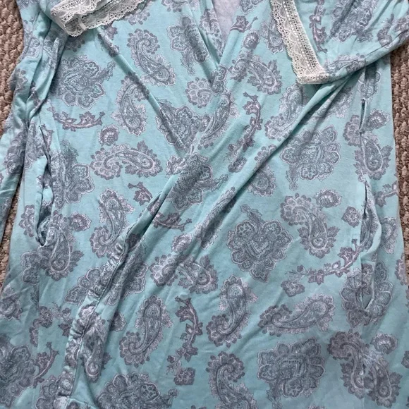 PAISLEY LOUNGE ROBE - Picture 3 of 3
